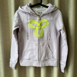 TNA Lilac Zipped Hoodie